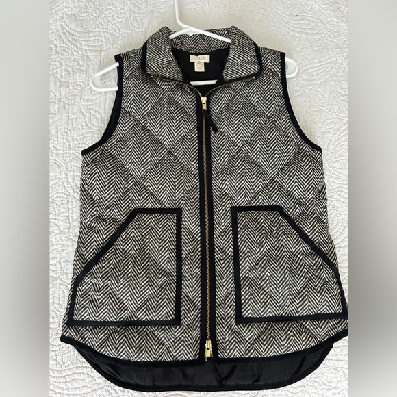 J Crew Herringbone Vest - Picture 4 of 6